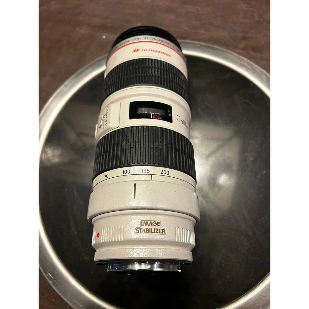 Canon EF 70-200mm f2.8L IS USM Lens Image Stabilizer Ultrasonic Telephoto Zoom